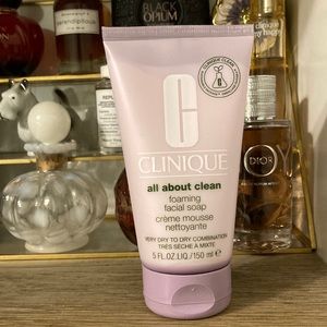 New & Sealed~Clinique All About Clean Foaming Facial Soap~5 Fl. Oz.